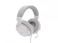 GENESIS Neon 764 Zestaw słuchawkowy Przewodowa Opaska na głowę Gaming USB Typu-A Biały