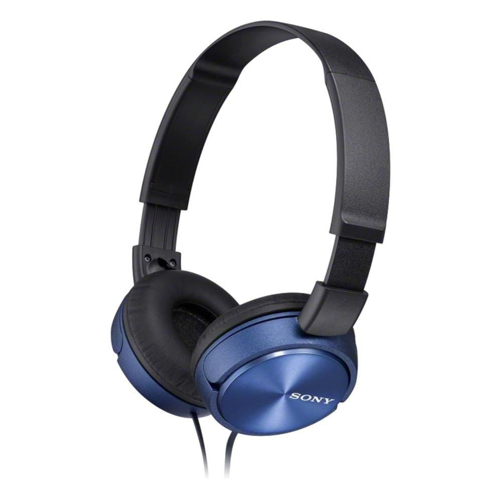 Słuchawki nauszne z mikrofonem Sony MDR-ZX310AP (Niebieski)