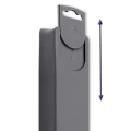 QOLTEC LISTWA ZASILAJĄCA ANTYPRZEPIĘCIOWA | 6 GNIAZD | 2 X USB | 1.8M | BIAŁO-SZARA
