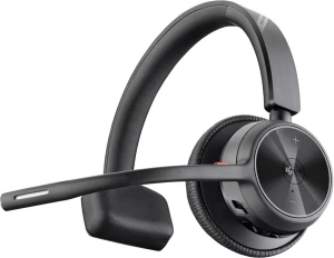 POLY Zestaw słuchawkowy Voyager 4310-M z certyfikatem Microsoft Teams USB-C + adapter BT700 + stacja ładująca