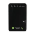 Router bezprzewodowy Techly I-WL-REPEATER2 Fast Ethernet Czarny, Biały