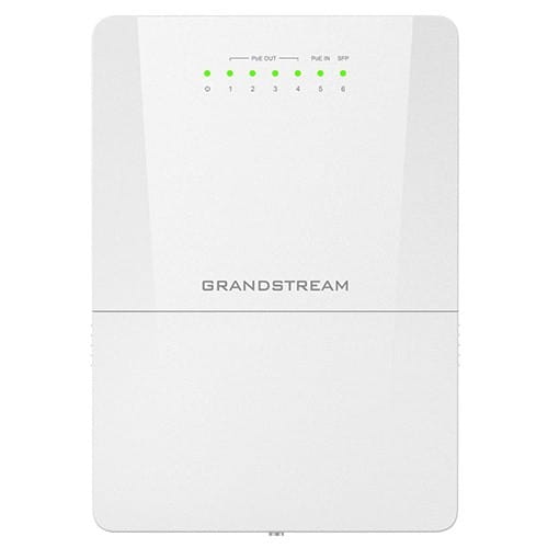 Grandstream Networks GWN7710R łącza sieciowe Zarządzany L2 Gigabit Ethernet (10/100/1000) Obsługa PoE Biały