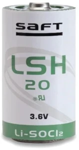Bateria LSH20 D / R20 LiSOCl2 SAFT 3,6V 13000mAh (1 szt.)