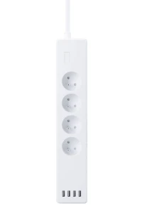 WOOX R4027 rozgałęziacz 4 x gniazdo sieciowe Wewnętrzna Biały