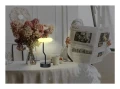 Techly I-LAMP-TABLE2 lampa stołowa Niewymienialne źródło światła 2 W LED Czarny, Biały
