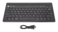 Techly ICTBK102U klawiatura Uniwersalne Bluetooth QWERTY Angielski Czarny