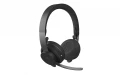 Słuchawki z mikrofonem Logitech Zone (981000854) Bluetooth Grafitowy