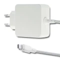 Qoltec 50194 Zasilacz sieciowy 45W | 5-20V | 2-3A | USB C |PD | Biała