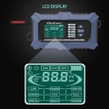 Qoltec Inteligentna mikroprocesorowa ładowarka z testerem baterii i funkcją naprawy 12V | 6A | LCD | Prostownik do akumulatora AGM LiFePO4 GEL