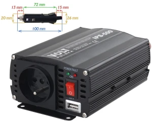 Przetwornica VOLT POLSKA IPS-500 12V/230V 350/500W