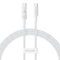 Kabel Baseus Gem Typ C-Typ C 100W 1m (biały)