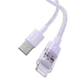 Kabel Baseus Gem 2.4A 2m (fioletowy)