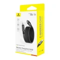 Kabel Baseus Tungsten magnetyczny USB C-USB C 100W 1m (czarny)