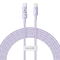 Kabel Baseus Gem Typ C-Typc C 100W 2m (fioletowy)