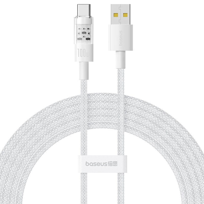 Kabel Baseus Gem USB-USB C 100W 2m (biały)