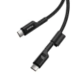 Kabel Baseus Fish-Eye Typ C-Typ C 100W 1m (czarny)