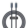 Kabel Baseus Typ C-Typ C 240W 1m (czarny)