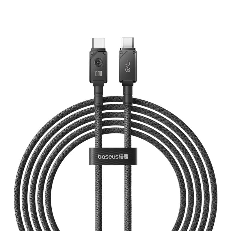 Kabel Baseus Unbreakable Typ C-Typ C 100W 2m (czarny)