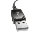 Kabel Baseus Unbreakable USB-IP 2.4A 1m (czarny)