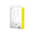 Kabel Baseus Unbreakable USB-IP 2.4A 1m (biały)