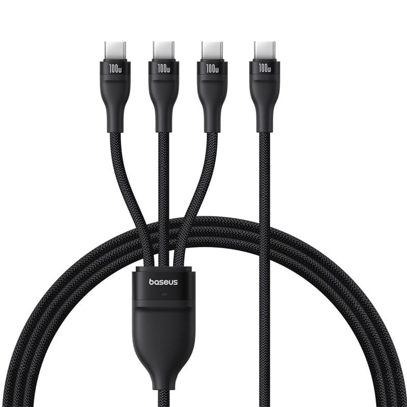 Kabel Baseus Flash Series 3 100W 1,5m (czarny)