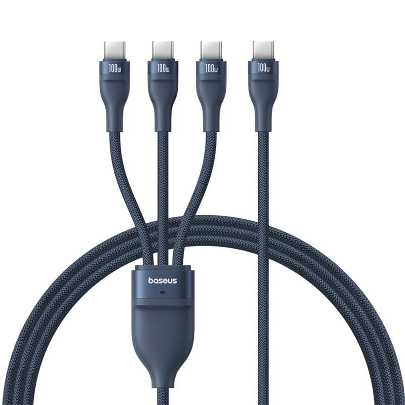 Kabel Baseus Flash Series 3 100W 1,5m (niebieski)