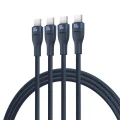 Kabel Baseus Flash Series 3 100W 1,5m (niebieski)