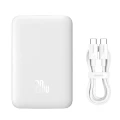 Powerbank Baseus Magnetic Mini Air Wireless 10000mAh 20W+kabel USB C-USB C (biały)