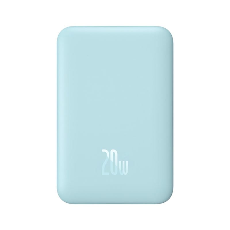 Powerbank Baseus Magnetic Mini Air Wireless 10000mAh 20W+kabel USB C-USB C (niebieski)