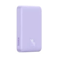 Powerbank Baseus Magnetic Mini Air Wireless 10000mAh 20W+kabel USB C-USB C (fiolet)