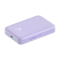 Powerbank Baseus Magnetic Mini Air Wireless 10000mAh 20W+kabel USB C-USB C (fiolet)