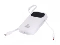 Powerbank Baseus QPow 2 10000mAh 30W 2xUSB-C (biały)