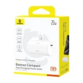 Powerbank Baseus Compact 5000mAh USB-C (biały)