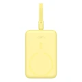 Powerbank Baseus Magnetic Mini Air Wireless 10000mAh 20W+kabel USB C-USB C (żółty)