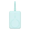 Powerbank Baseus Magnetic Mini Air Wireless 10000mAh 20W+kabel USB C-USB C (peppermint blue)