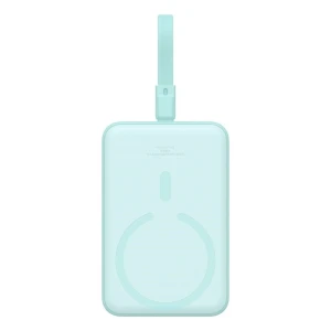 Powerbank Baseus Magnetic Mini Air Wireless 10000mAh 20W+kabel USB C-USB C (peppermint blue)