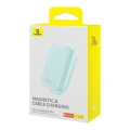 Powerbank Baseus Magnetic Mini Air Wireless 10000mAh 20W+kabel USB C-USB C (peppermint blue)