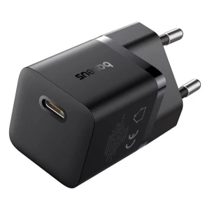 Ładowarka sieciowa Baseus GaN5 1C 25W EU (czarny)