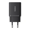 Ładowarka sieciowa Baseus Cube C+U 30W EU (cluster black)