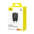 Ładowarka Baseus GaN5S 1C 30W EU (cluster black)