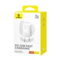 Ładowarka Baseus GaN5S 1C 20W EU (moon white)