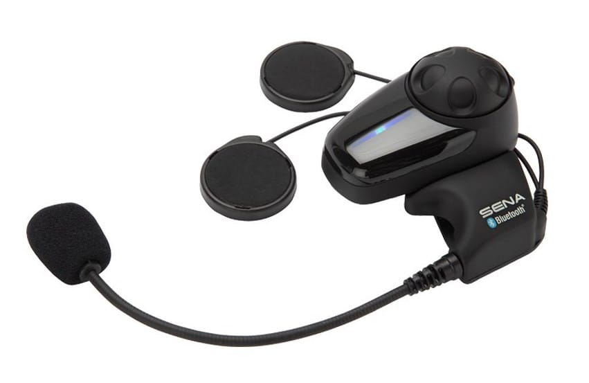 Interkom Motocyklowy Sena SMH10-10 Bluetooth 3.0 900M z mikrofonem na pałąku, zestaw na 1 kask