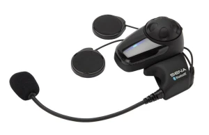 Interkom Motocyklowy Sena SMH10-10 Bluetooth 3.0 900M z mikrofonem na pałąku, zestaw na 1 kask