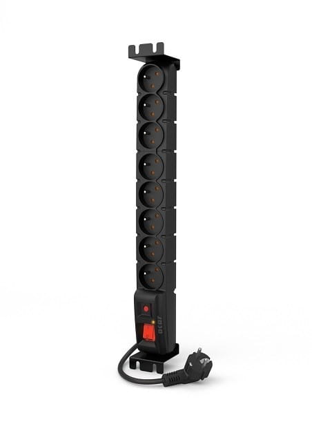 Listwa zasilająca Acar S8 FA RACK (3m ; czarny)