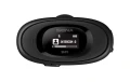 Interkom motocyklowy Sena 5R-01D 5R Bluetooth 5.1 700m z wyświetlaczem LCD i uniwersalnym zestawem mikrofonów na 2 kaski