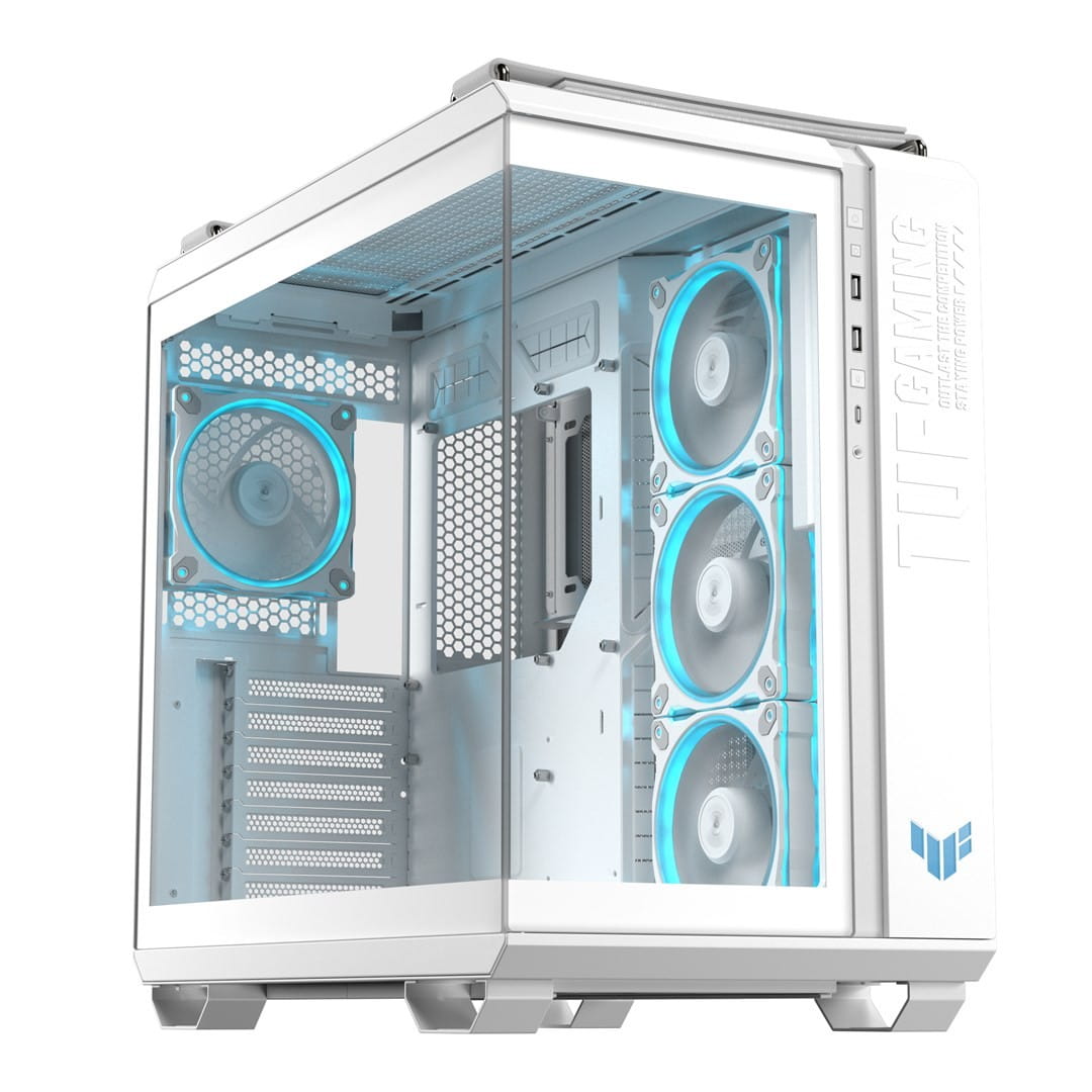 Obudowa Asus TUF GAMING GT502 HORIZON TG ARGB WHITE