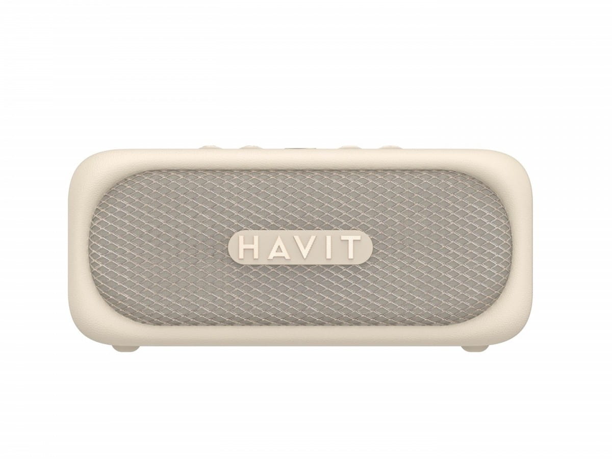 Głośnik bezprzewodowy bluetooth Havit SK905BT (beżowy)