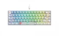 Klawiatura gamingowa Havit KB903L (biel transparentna)