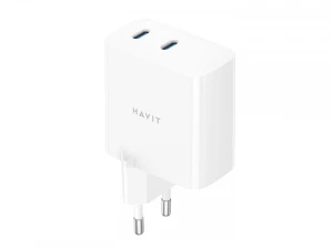 Ładowarka Havit USB-C+USB-C UC45 EU