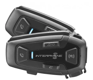 Intercom motocyklowy INTERPHONE U-COM 8R, komplet na 2 kaski